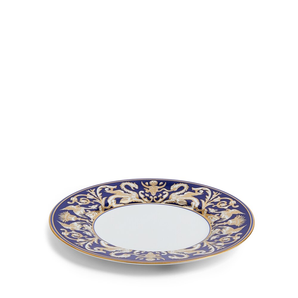 Renaissance Gold Scroll Accent Salad Plate