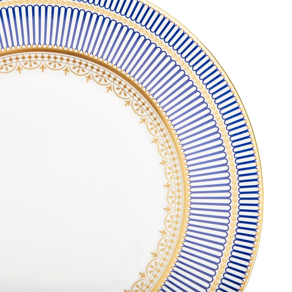 Anthemion Blue Dinner Plate