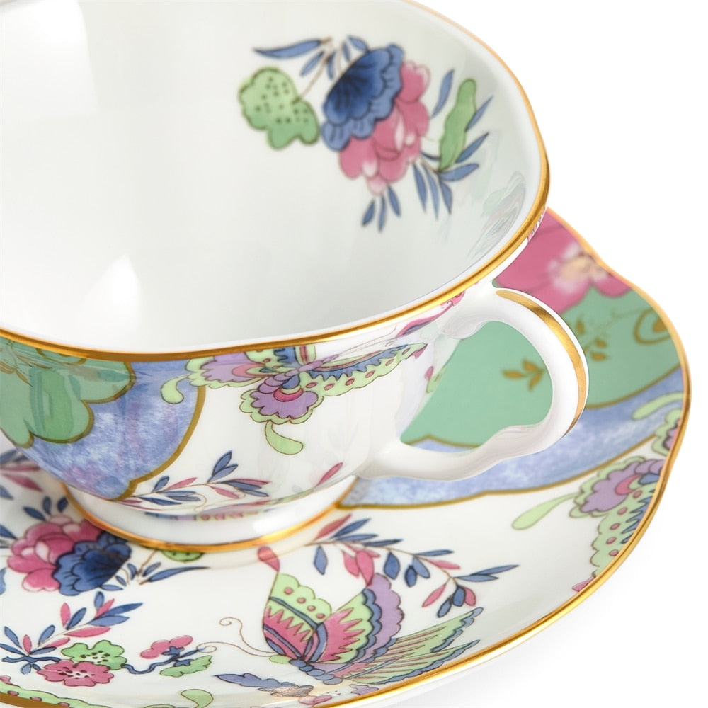 Butterfly Bloom Butterfly Posy Teacup & Saucer