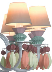 Belle De Nuit 12 Lights Chandelier. Multicolor (us)