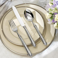 Amalfi Mirrored 18/10 Stainless Steel 20 Piece Flatware Set