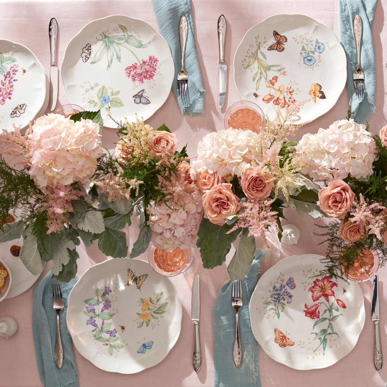 Butterfly Meadow 18-Piece Dinnerware Set