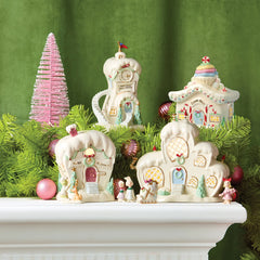 Who-Ville The House Of J.p. Who Lit Figurine