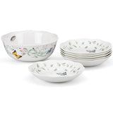 Butterfly Meadow 7-Piece Bowl Set