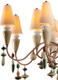 Ivy And Seed 16 Lights Chandelier. Medium Flat Model. Spices (us)