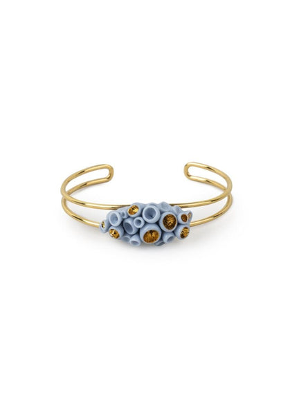 Coral Blue Reef Metal Bracelet