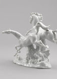 Horses Galloping Figurine