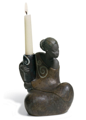 The Pulse Of Africa Candle Holder