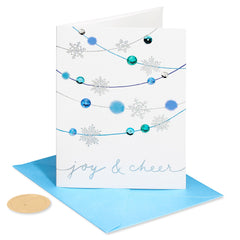 FSC Snowflake Strand Holiday Greeting Card
