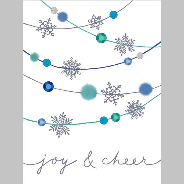FSC Snowflake Strand Holiday Greeting Card