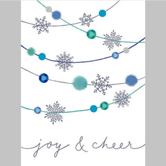 FSC Snowflake Strand Holiday Greeting Card