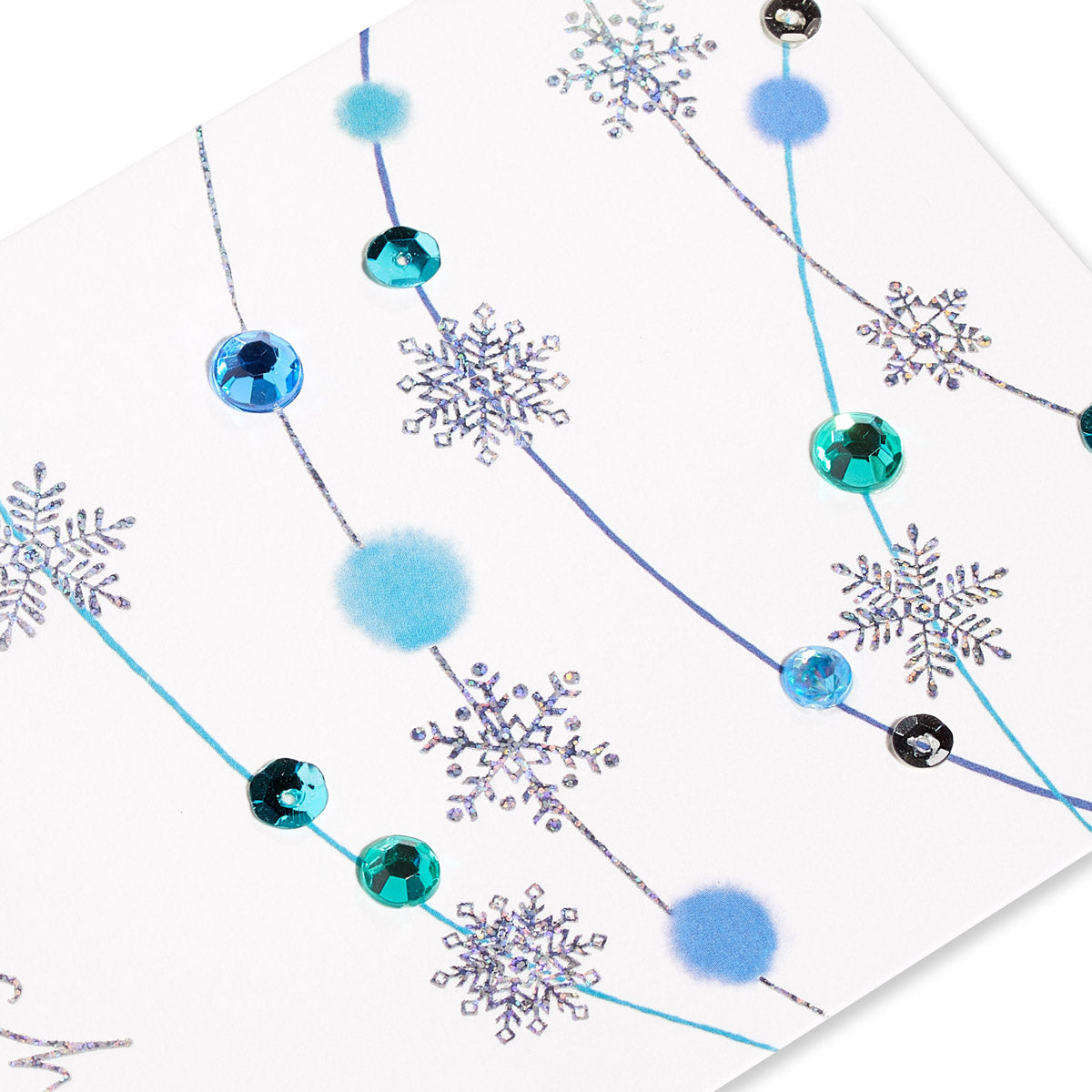 FSC Snowflake Strand Holiday Greeting Card