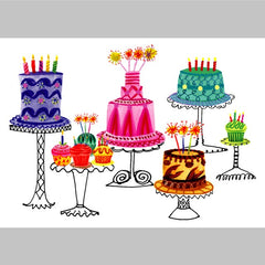 Conventional Birthday Greeting Card