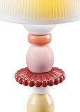 Lotus Firefly Table Lamp. Coral