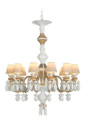 Belle De Nuit 12 Lights Chandelier. Golden Luster (us)