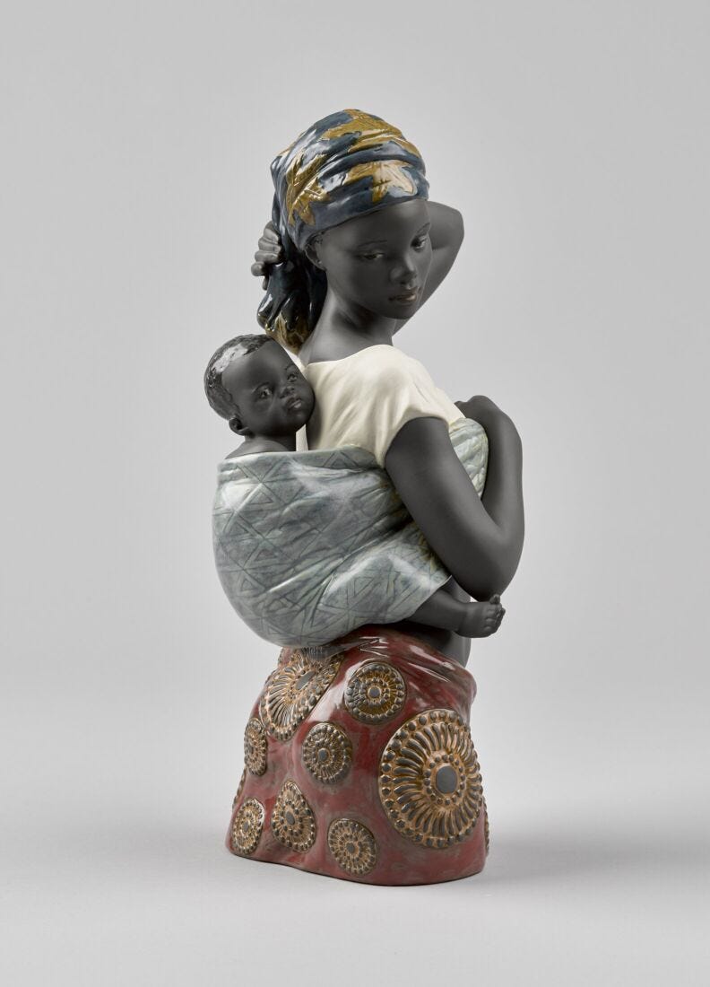 African Bond Mother Figurine