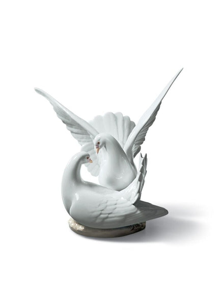 Love Nest Doves Figurine