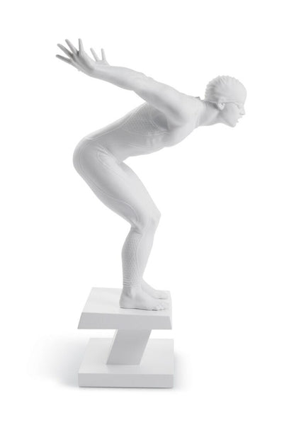 Swimmer Man Figurine