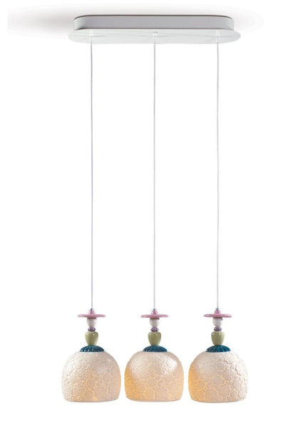 Mademoiselle Lineal Canopy 3 Lights Gazing At The Ocean Ceiling Lamp (Us)