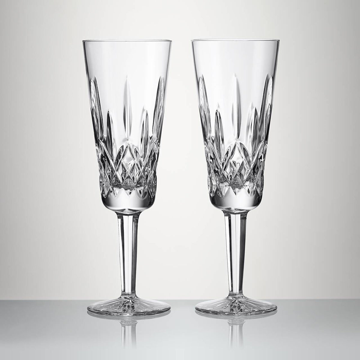 Lismore Flute 225ml 7.5floz, Set of 2