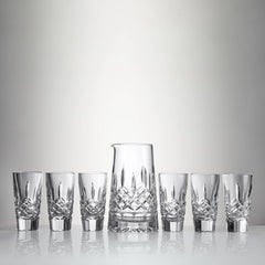 Lismore Pitcher & Shot Glass 7PCS
