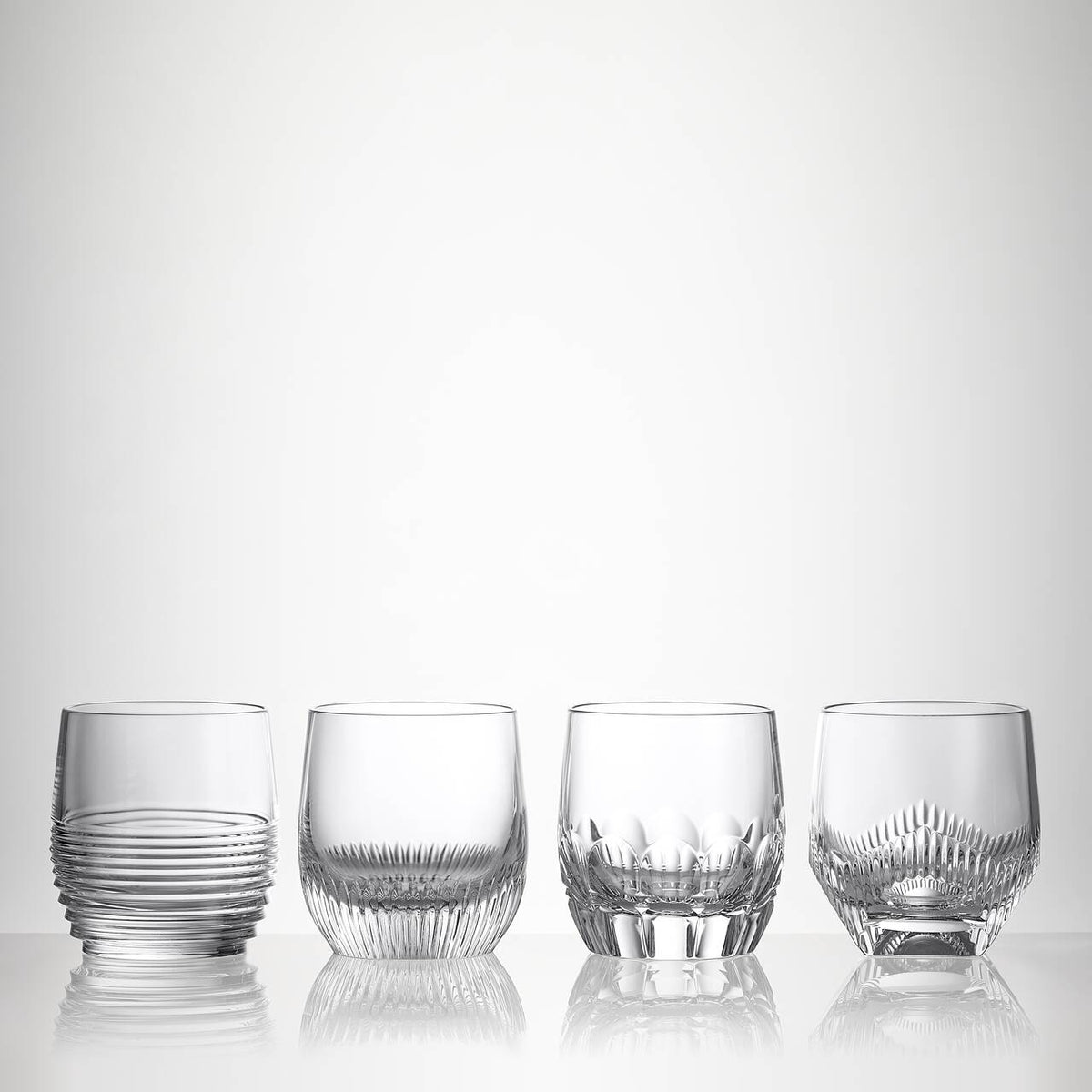 Mixology Tumbler 255ml 8.5floz, Mixed Set of 4