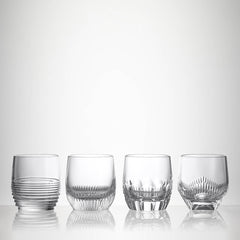Mixology Tumbler 255ml 8.5floz, Mixed Set of 4