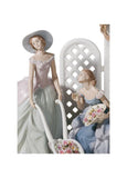 Garden Of Romance Women Figurine. Limited Edition