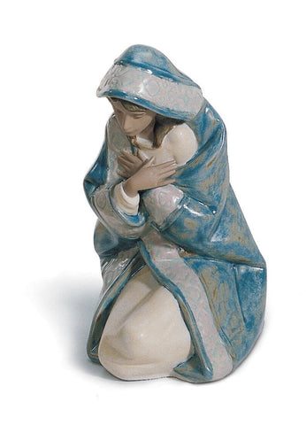 Mary Nativity Figurine. Gres