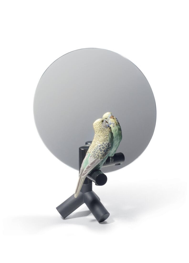 Parrot Vanity Vanity Mirror