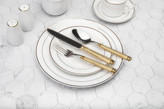 Colonnade Gold 18/10 Stainless Steel 20 Piece Flatware Set