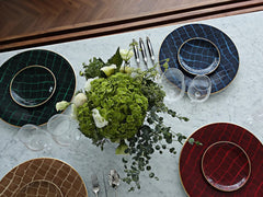 Alligator Multi Color Canapé Plate, Assorted colors, Set of 4