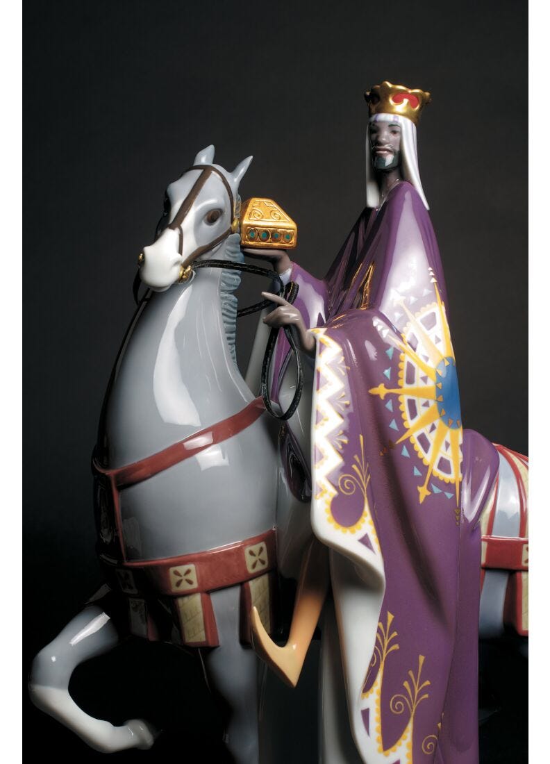 Kings Melchior, Gaspar And Balthasar Sculpture - Limited Edition