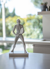 Lady Tennis Player Figurine