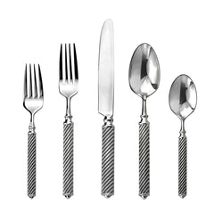 Torsade 18/10 Stainless Steel 20 Piece Flatware Set