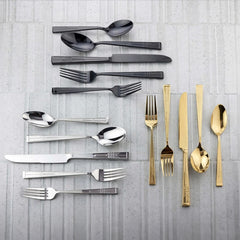Frank Lloyd Wright Tree of Life Mirrored 18/10 Stainless Steel 20 Piece Flatware Set