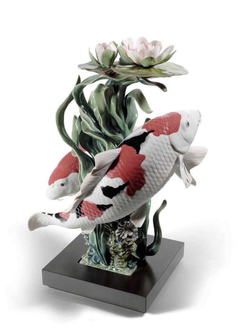 Koi Fish Sculpture - Limited Edition