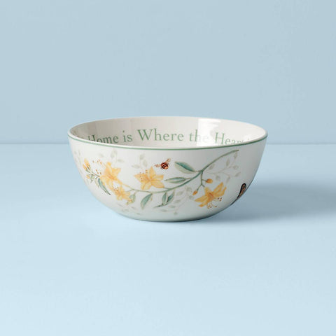 Butterfly Meadow® "Home Is Where The Heart Is" Bowl