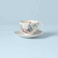 Butterfly Meadow Blue Cup And Saucer