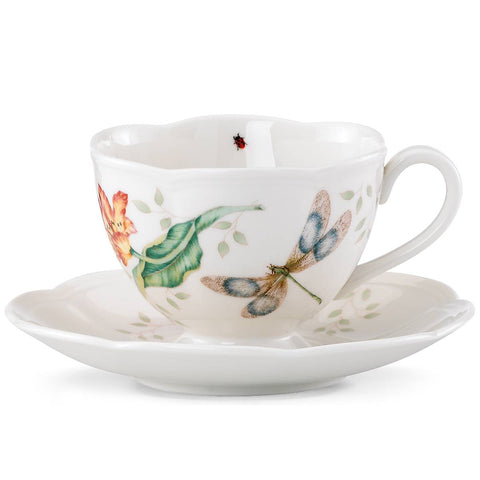 Butterfly Meadow Dragonfly Cup And Saucer