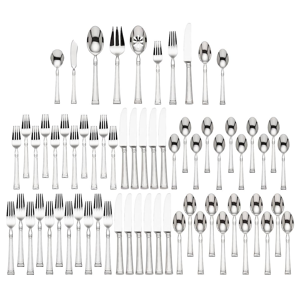 Esquire 65-Piece Flatware Set