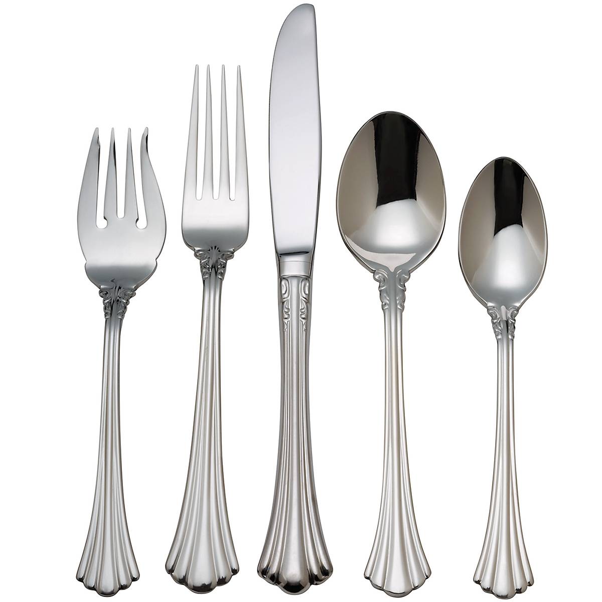 1800 5Pc Flatware Place Setting By Reed & Barton