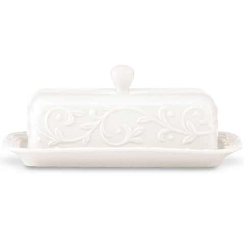 Opal Innocence Carved™ Covered Butter Dish
