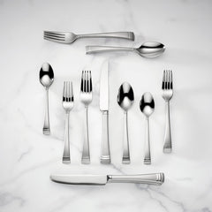 Federal Platinum Frosted 20Pc Flatware Set