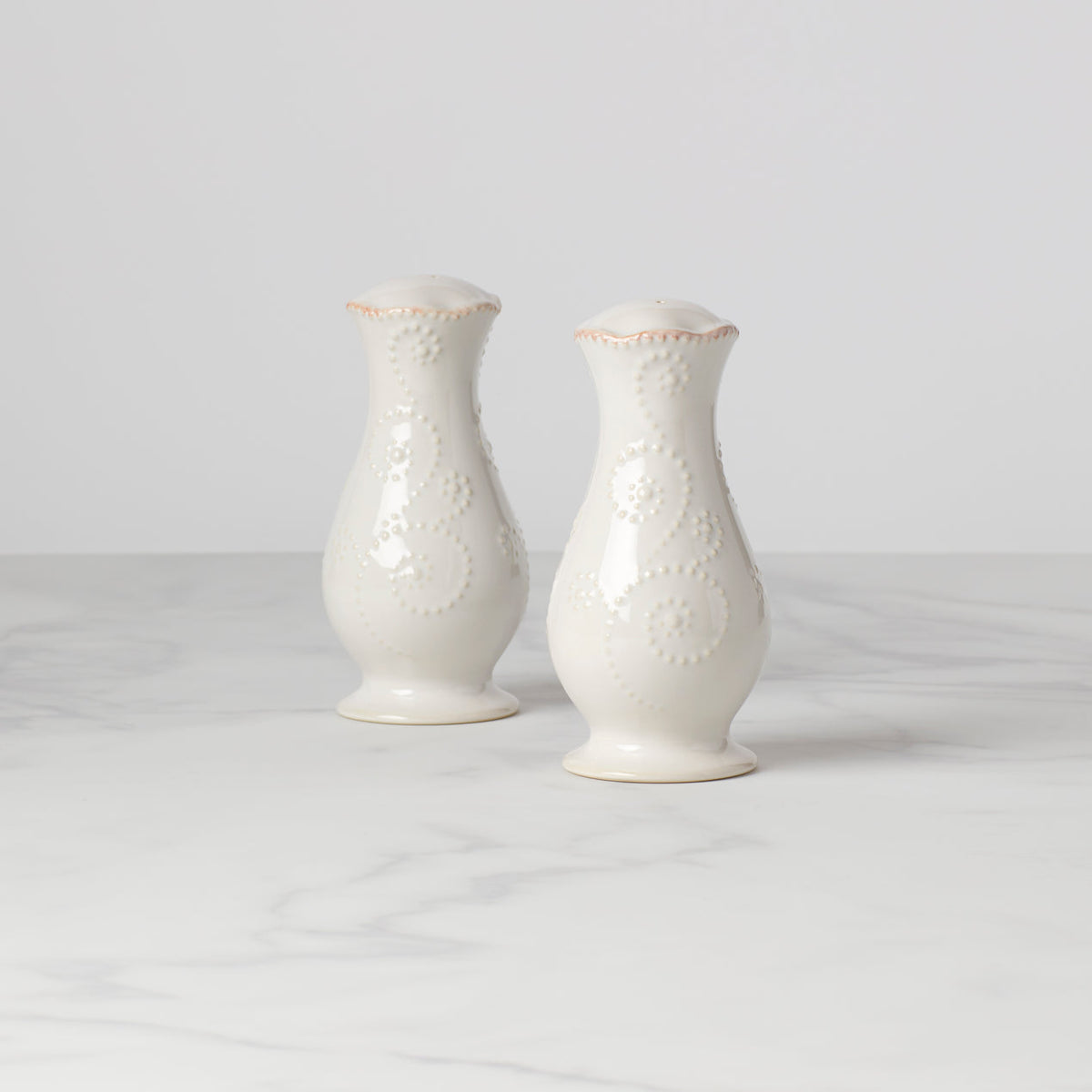 French Perle White™ Salt And Pepper Shaker Set