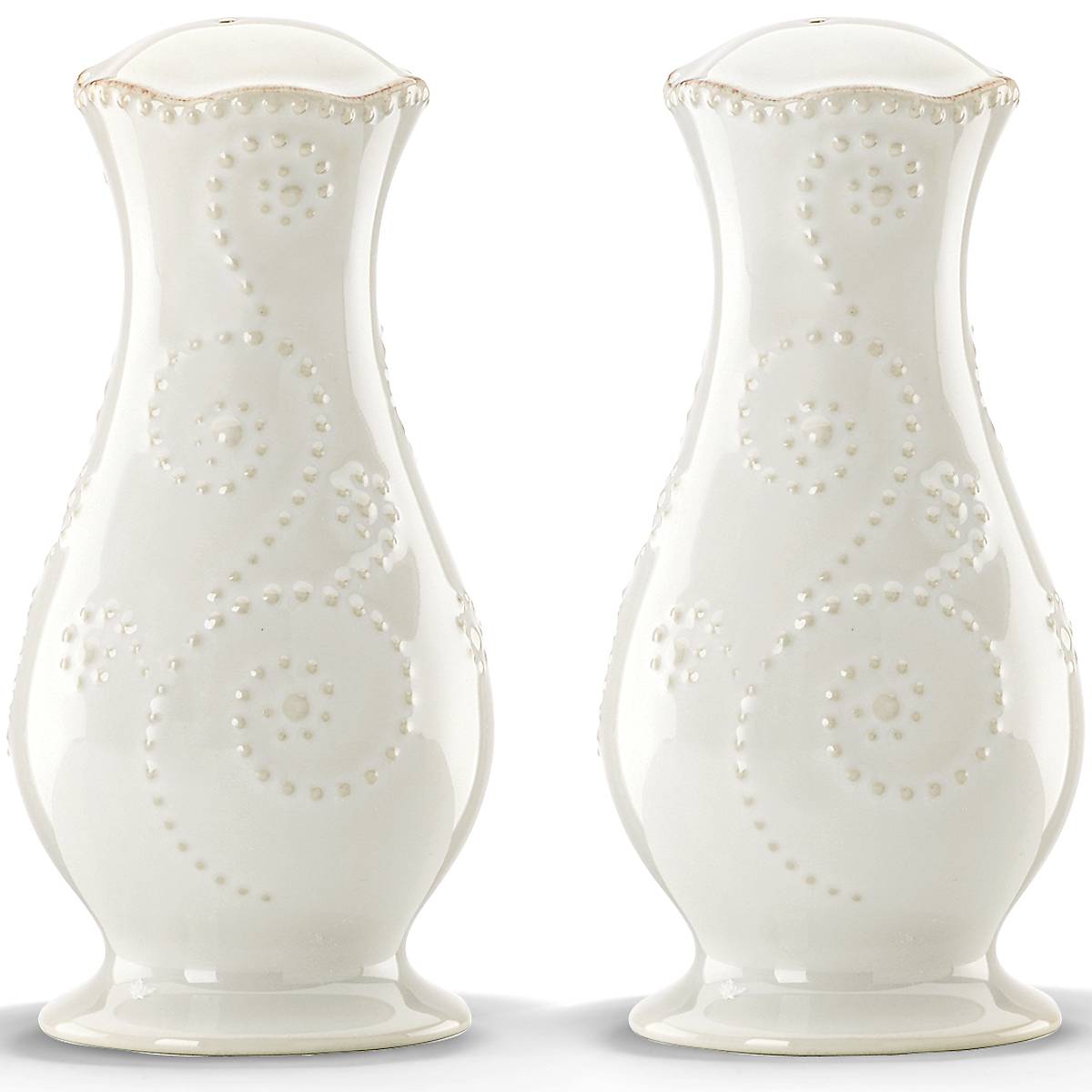 French Perle White™ Salt And Pepper Shaker Set