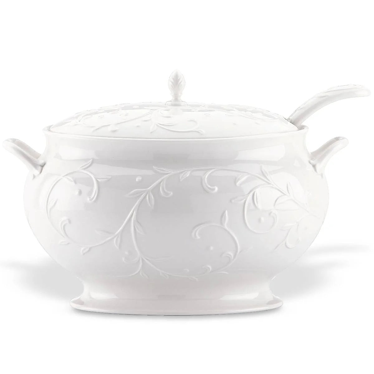 Opal Innocence Carved 3-Piece Soup Tureen Set