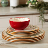 Holiday Salad Plate Set, Buy 3 Get 6