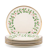 Holiday Salad Plate Set, Buy 3 Get 6