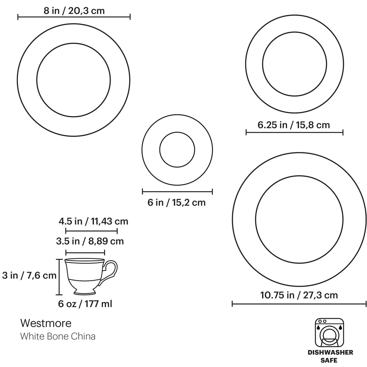 Westmore 5-Piece Place Setting